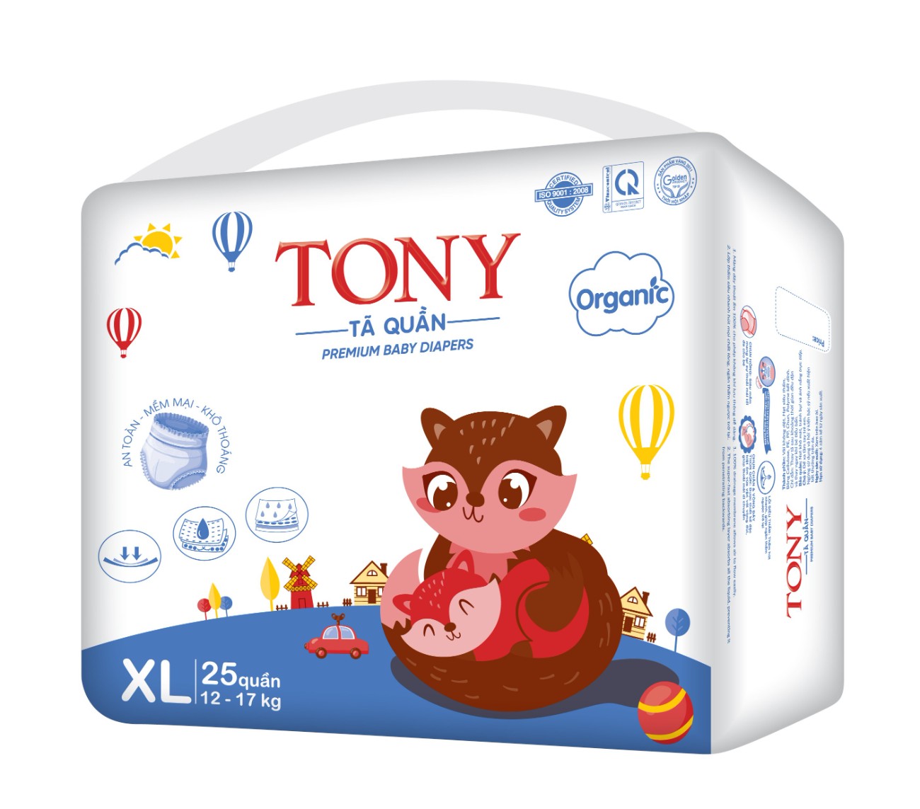 Tã quần TONY XL25